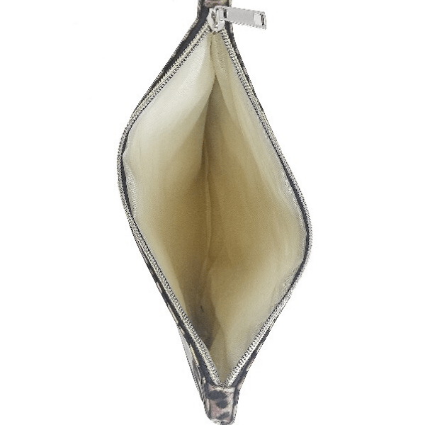 White clutch bag with wrist strap on sale