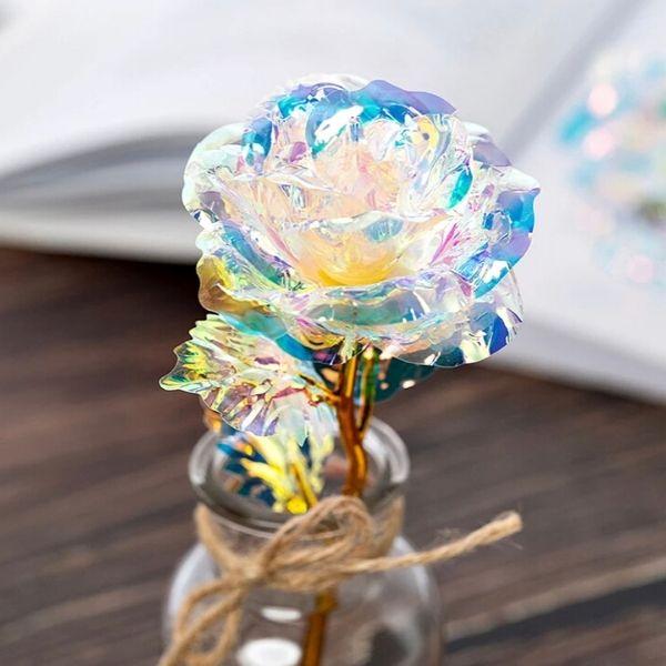 Enchanted 24kt Gold Foil Rose & Stand Gift Set - Ella Moore