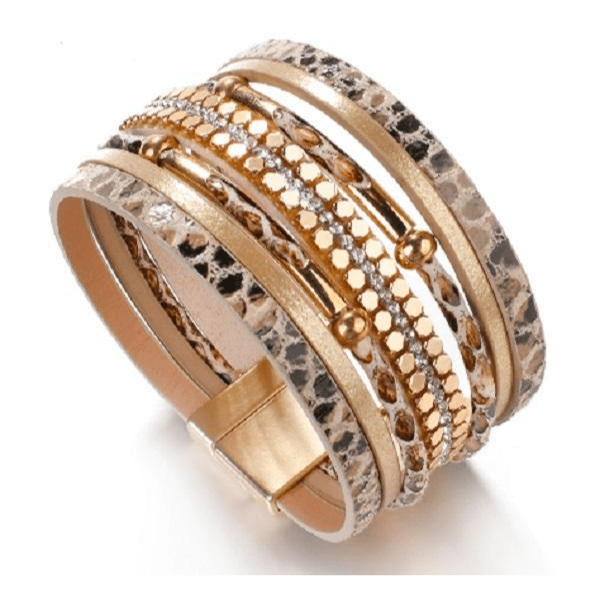 Animal Print Leather Bracelets - Multiple styles - Ella Moore