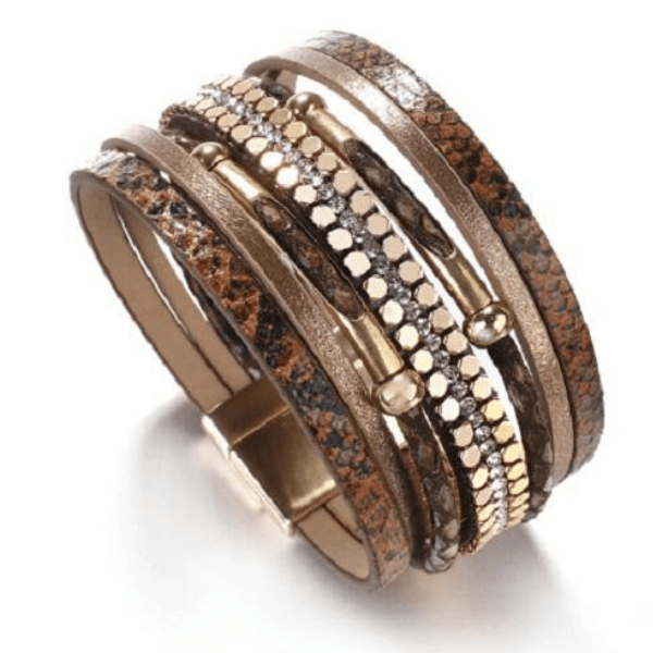 Animal Print Leather Bracelets - Multiple styles - Ella Moore