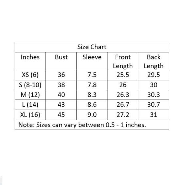 Size Chart - Mocha, Ruby Red or Black Short Sleeve Sequined Sleeve Blouse Top TShirt - Ella Moore