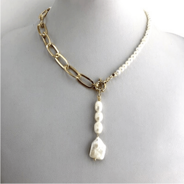 Freshwater Pearl Bracelet & Necklace Set - Ella Moore