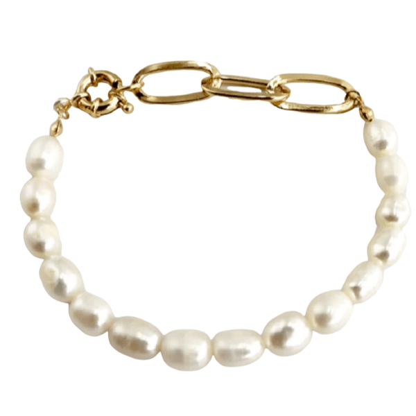 Freshwater Pearl Bracelet & Necklace Set - Ella Moore