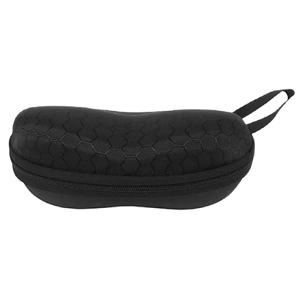 Black Hard Zipper Sunglasses Case - Ella Moore