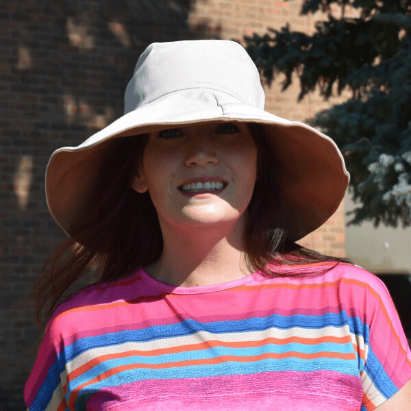 Double Sided 2 Tone Cotton Bucket Hat - Ella Moore