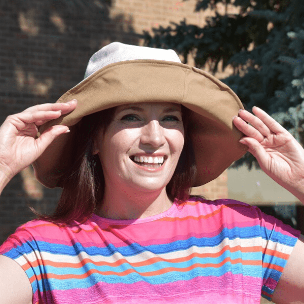 Double Sided 2 Tone Cotton Bucket Hat - Ella Moore