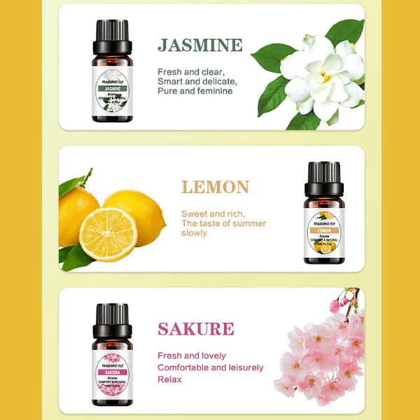 Express Yourself Word Aromatherapy Essential Oils Diffuser Necklace set