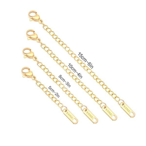 Stainless Steel Necklace Extenders – Ella Moore