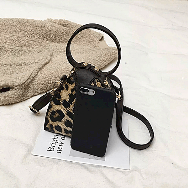 Animal Print Small Handbag Clutch - Multiple Colors