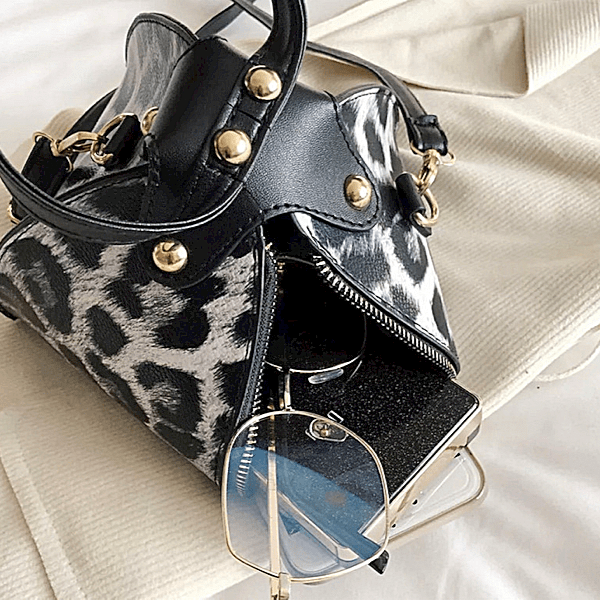 Animal Print Small Handbag Clutch - Multiple Colors