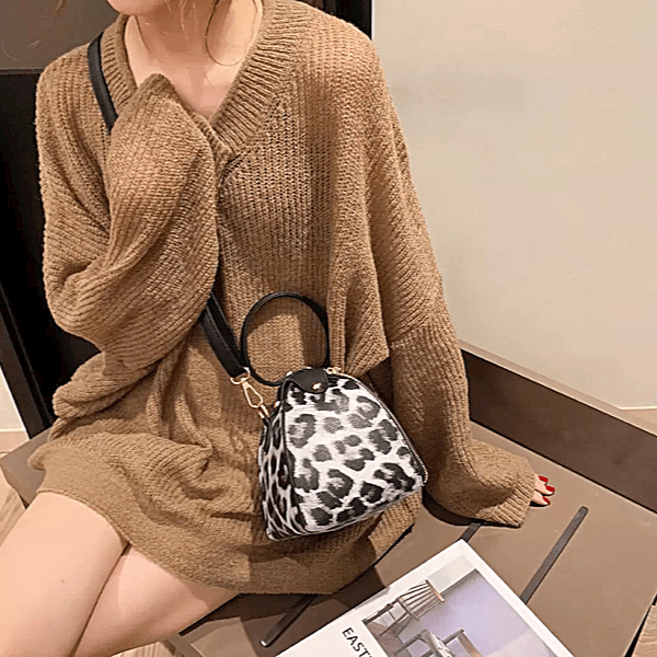 Animal Print Small Handbag Clutch - Multiple Colors