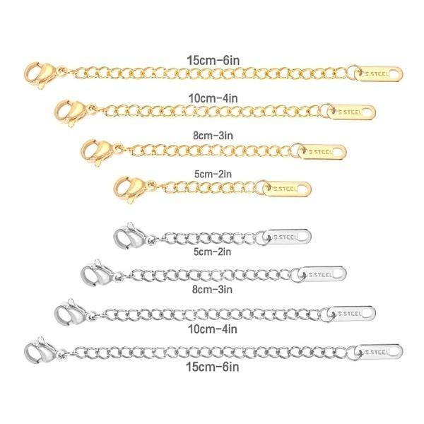 Stainless Steel Necklace Extenders