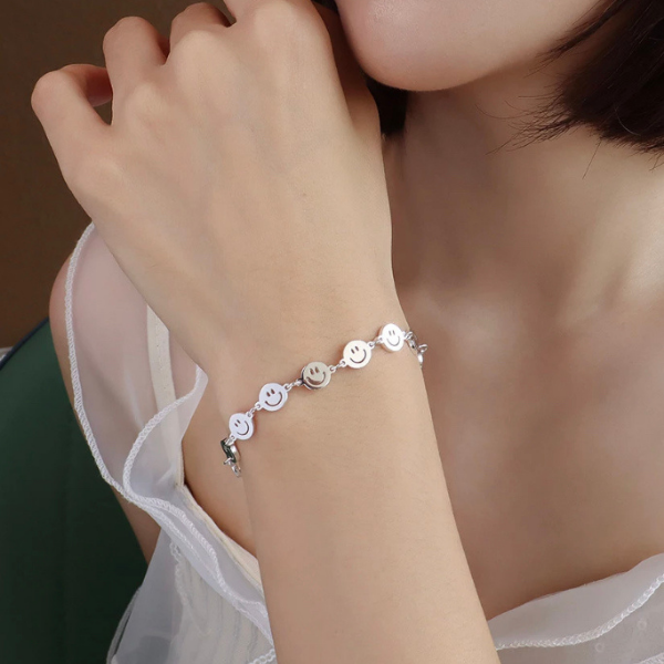 Joyful Smiley Face Bracelet