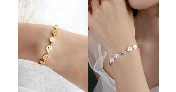 Joyful Smiley Face Bracelet
